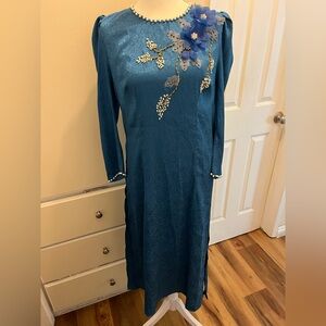 Vietnamese Ao dai XXL silk